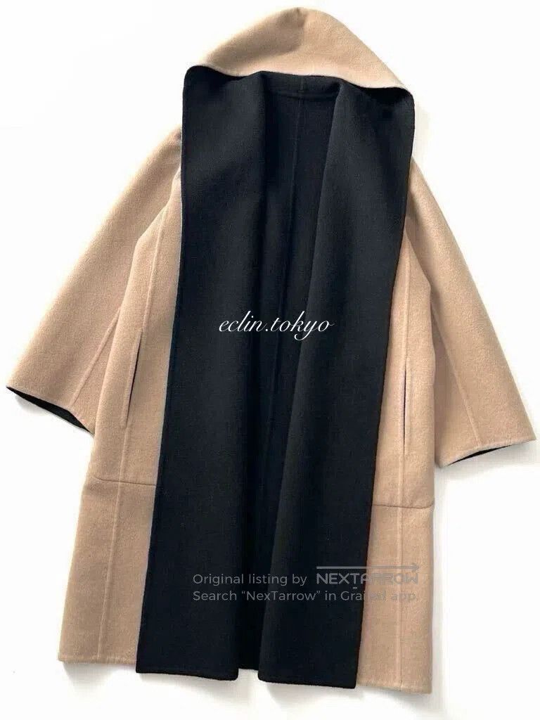 Hermes Hermes Camel hair cashmere reversible coat Size XS / US 0-2 / IT 36-38 - 6 Thumbnail