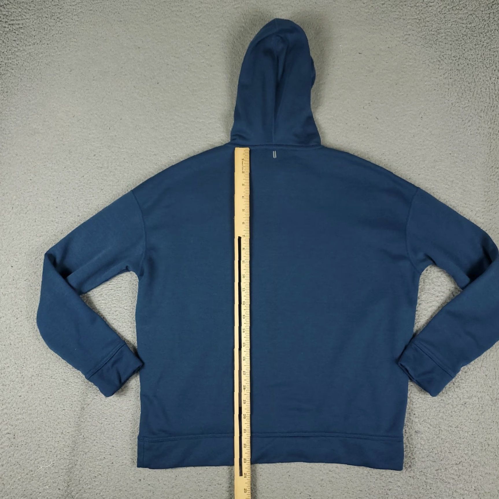 Vintage NOBULL Hoodie Size Small Blue Pullover Sweatshirt Ladies Womens Size S / US 4 / IT 40 - 6 Thumbnail