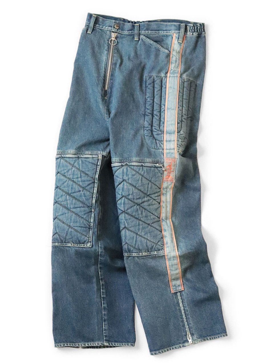 Kapital Kapital Todo Terreno Motocross Denim (Exclusive Pop Up Drop) Size US 32 / EU 48 - 1 Thumbnail