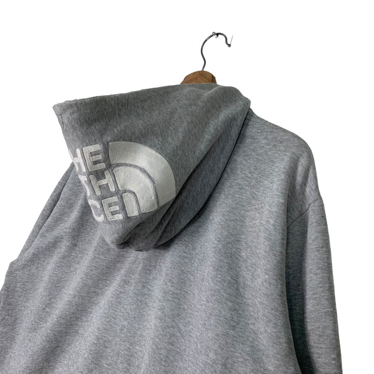 The North Face THE NORTH FACE Embroidery Big Logo Zipper Hoodies #0596-C28 Size US L / EU 52-54 / 3 - 8 Thumbnail