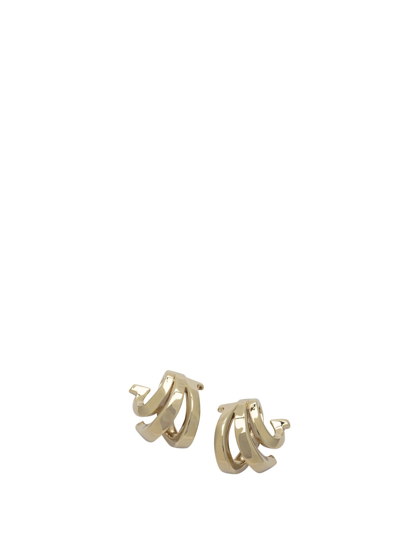 Salvatore Ferragamo Ferragamo Tripli Gancini Earrings UNI Women - USA Duties Paid Size ONE SIZE - 1 Thumbnail