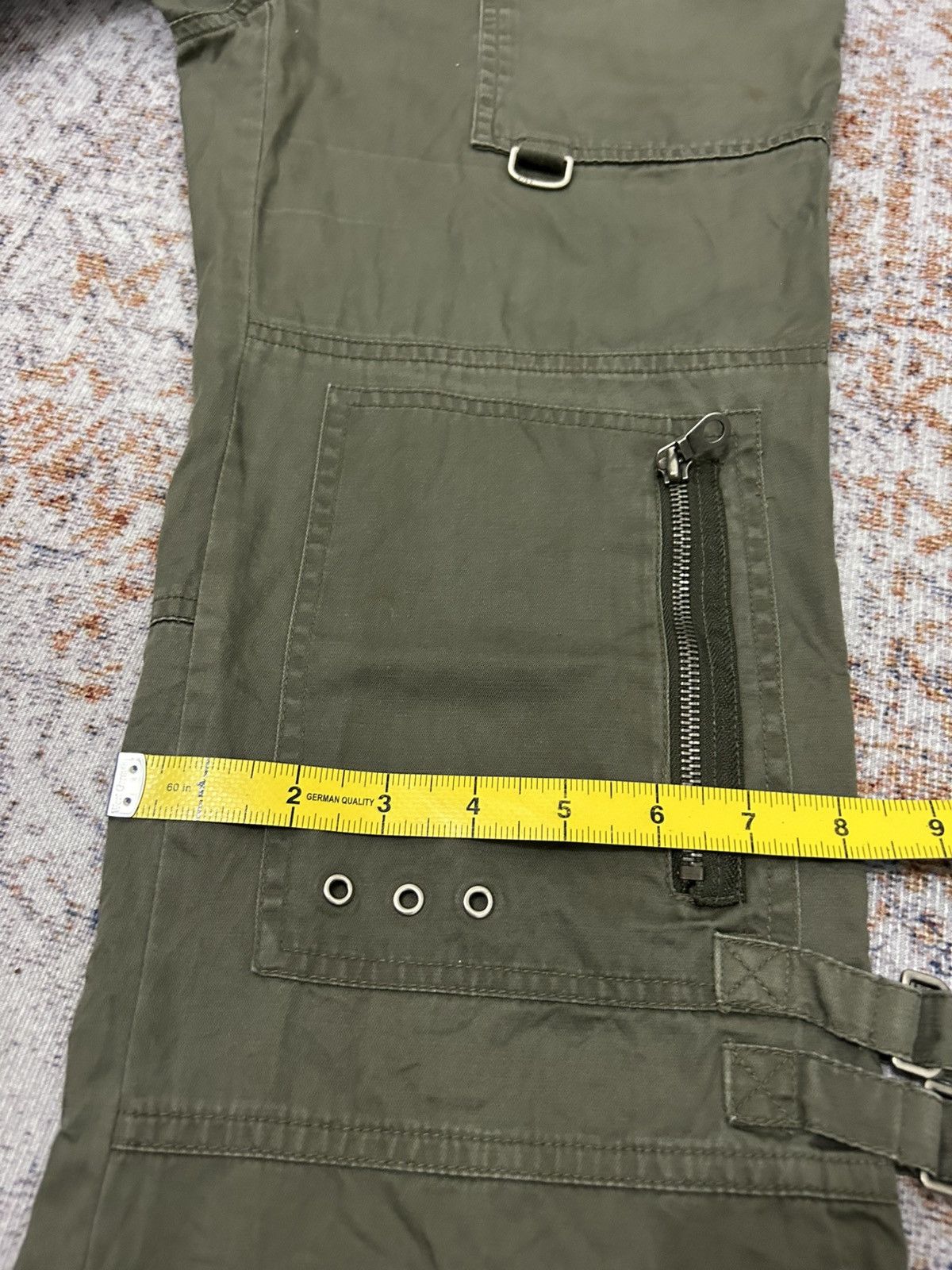 Hysteric Glamour × Japanese Brand × Tete Homme Ugiz Cargo Multipocket Pants Size US 31 - 19 Thumbnail