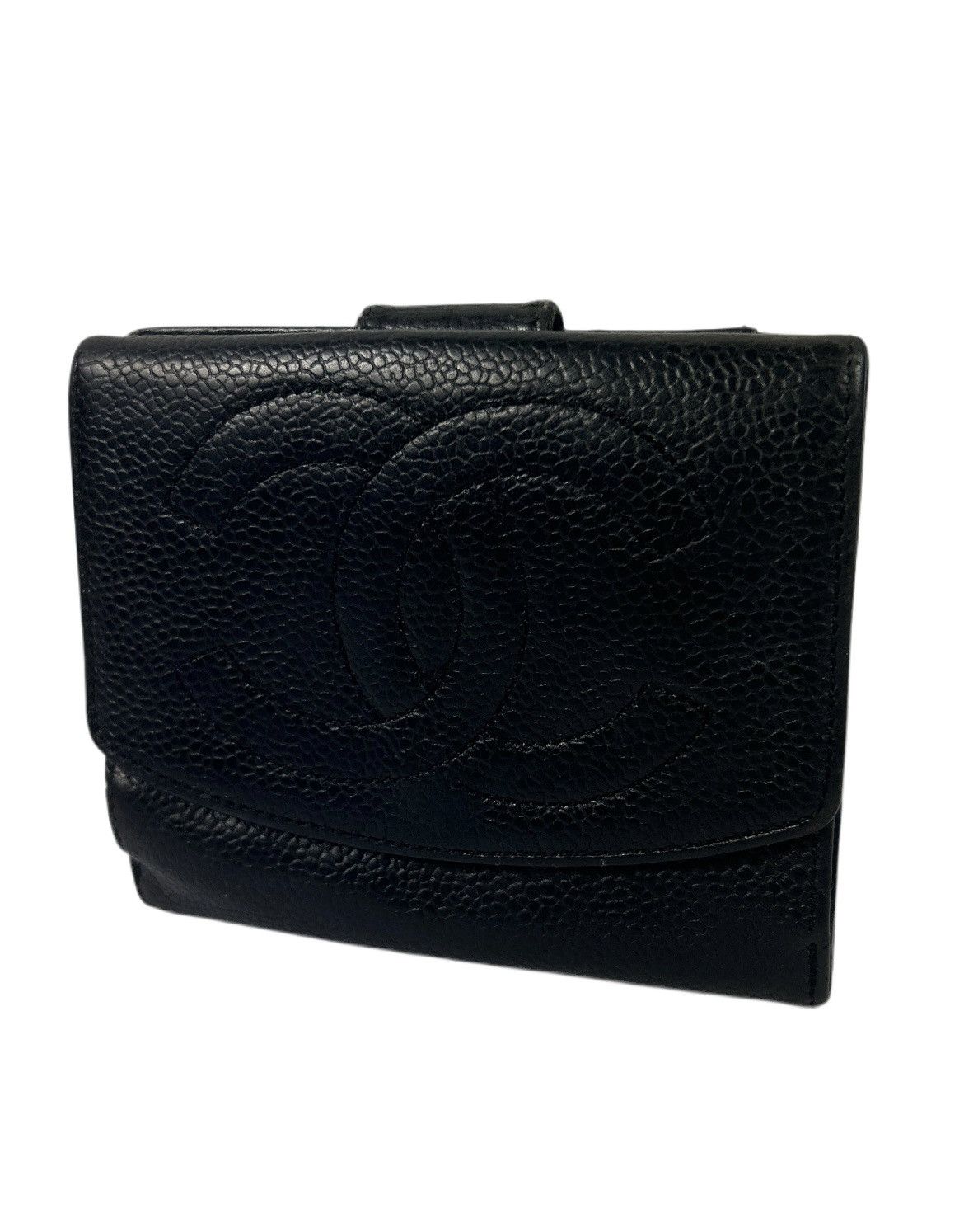 Chanel Chanel CC Caviar Bifold Wallet Size ONE SIZE - 1 Thumbnail