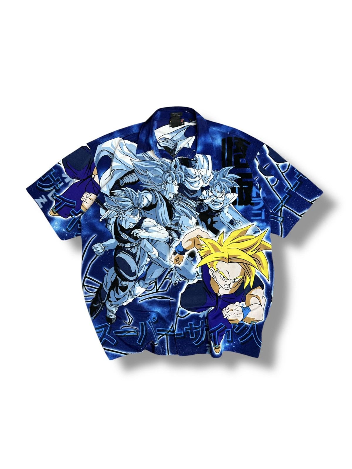 Japanese Brand × Vintage Vintage short sleeve dragon ball z button up L/XL anime art Size US L / EU 52-54 / 3 - 1 Thumbnail