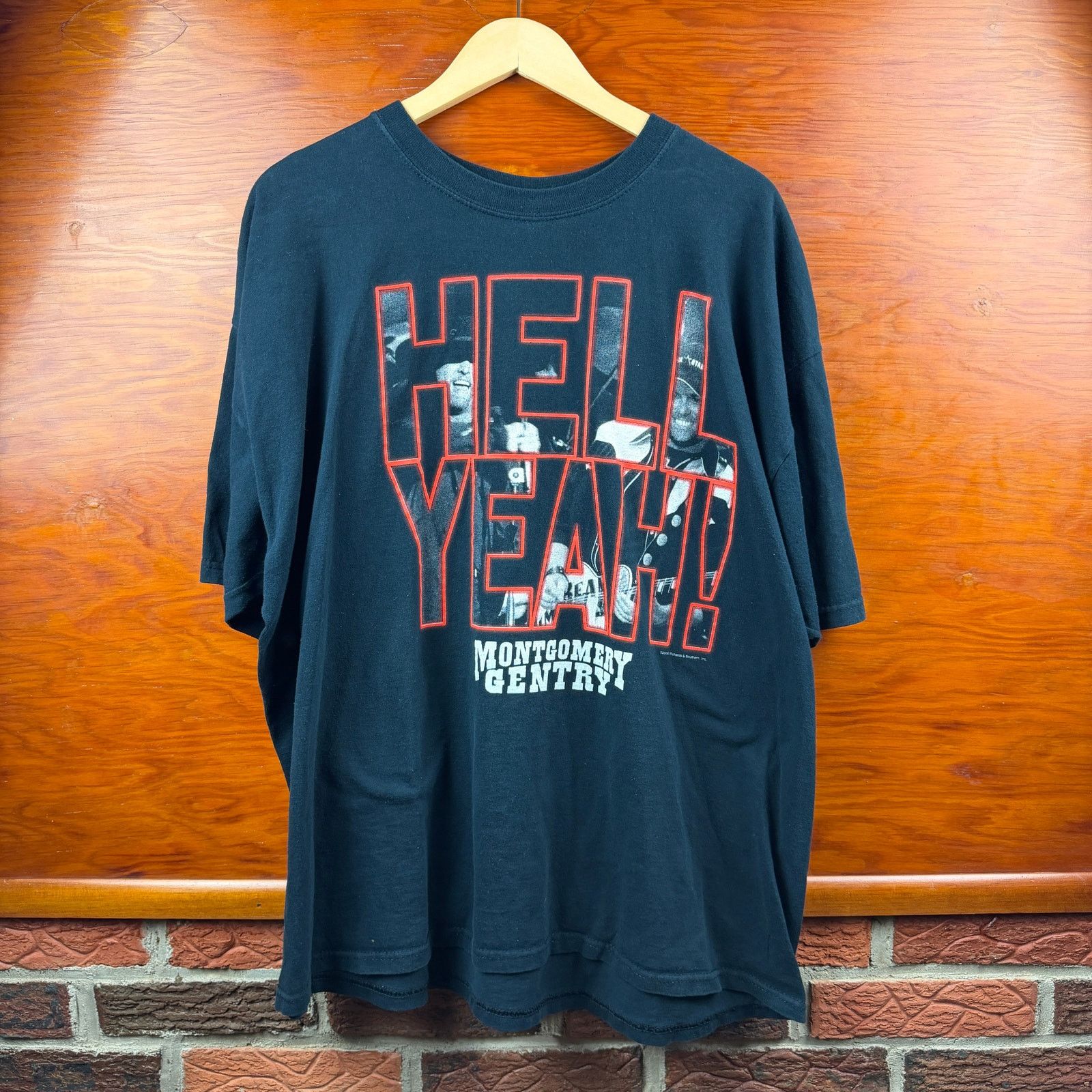 Gildan Montgomery Gentry Shirt Hell Yeah Turnit Up Right On XXL Size US XXL / EU 58 / 5 - 1 Thumbnail