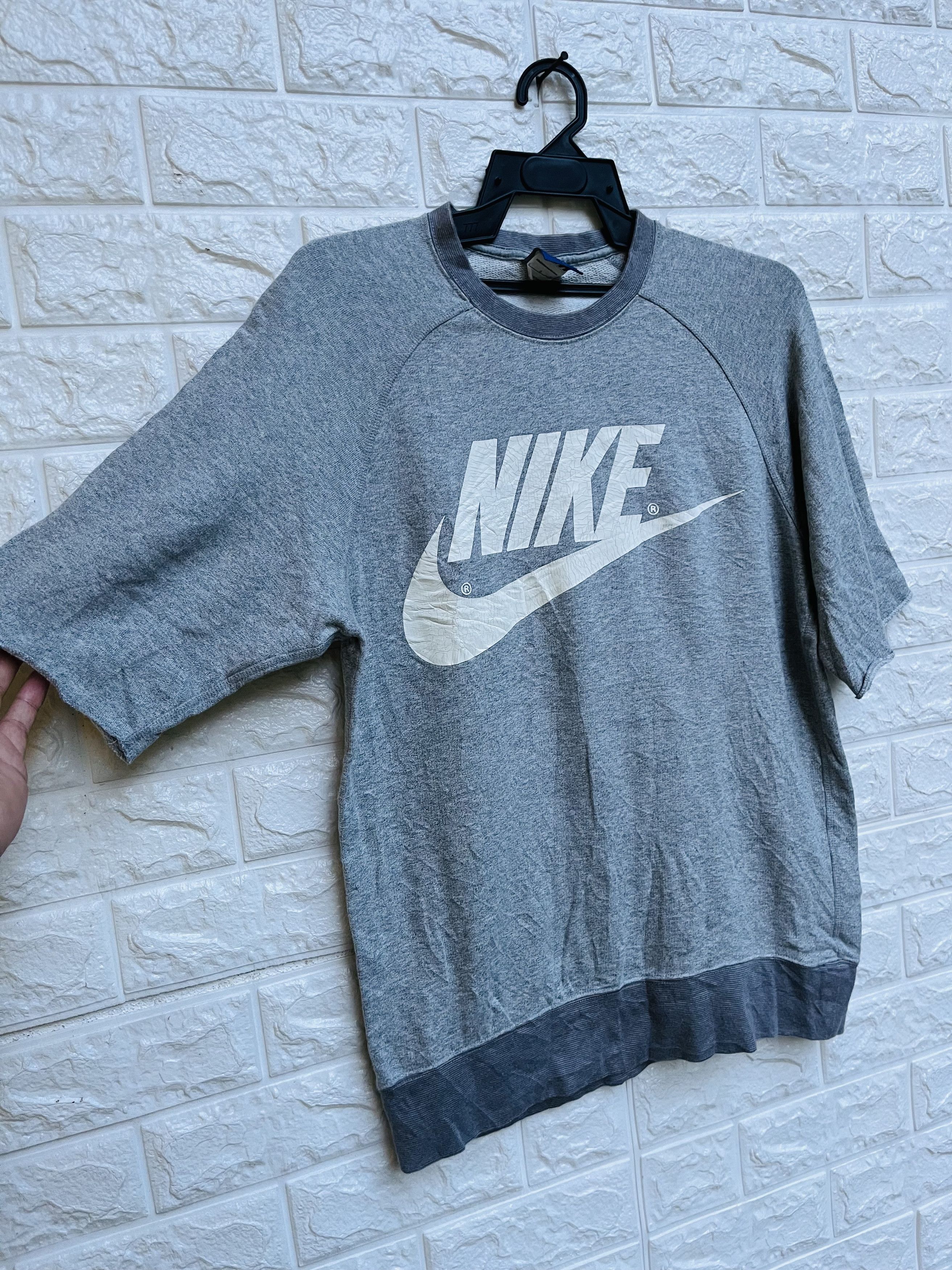 Japanese Brand × Nike Vintage Nike Big Logo Japanese Designer Fashion Style Size L / US 10 / IT 46 - 4 Thumbnail