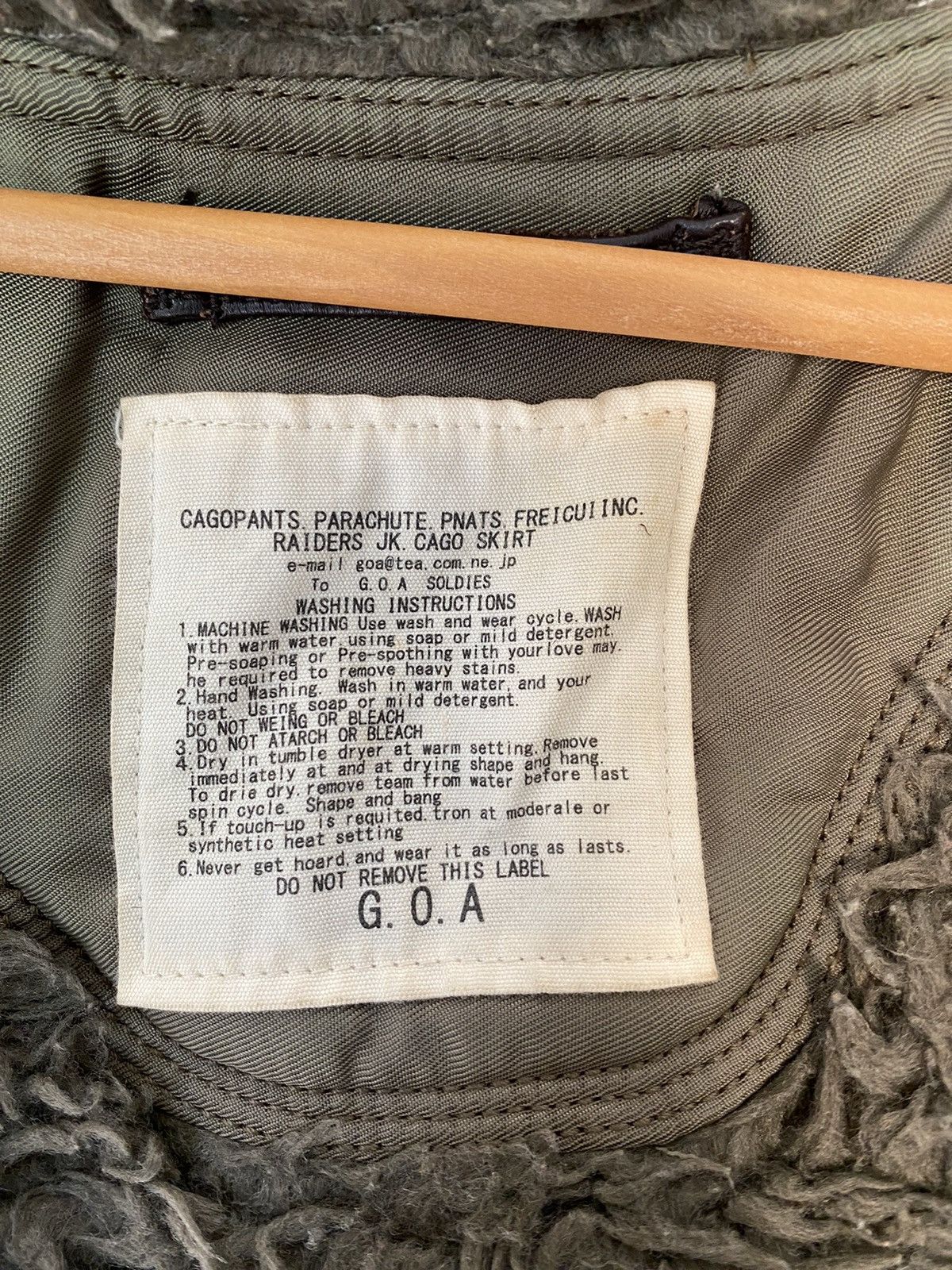 GOA Vtg G.O.A military fur jacket Size US S / EU 44-46 / 1 - 21 Thumbnail