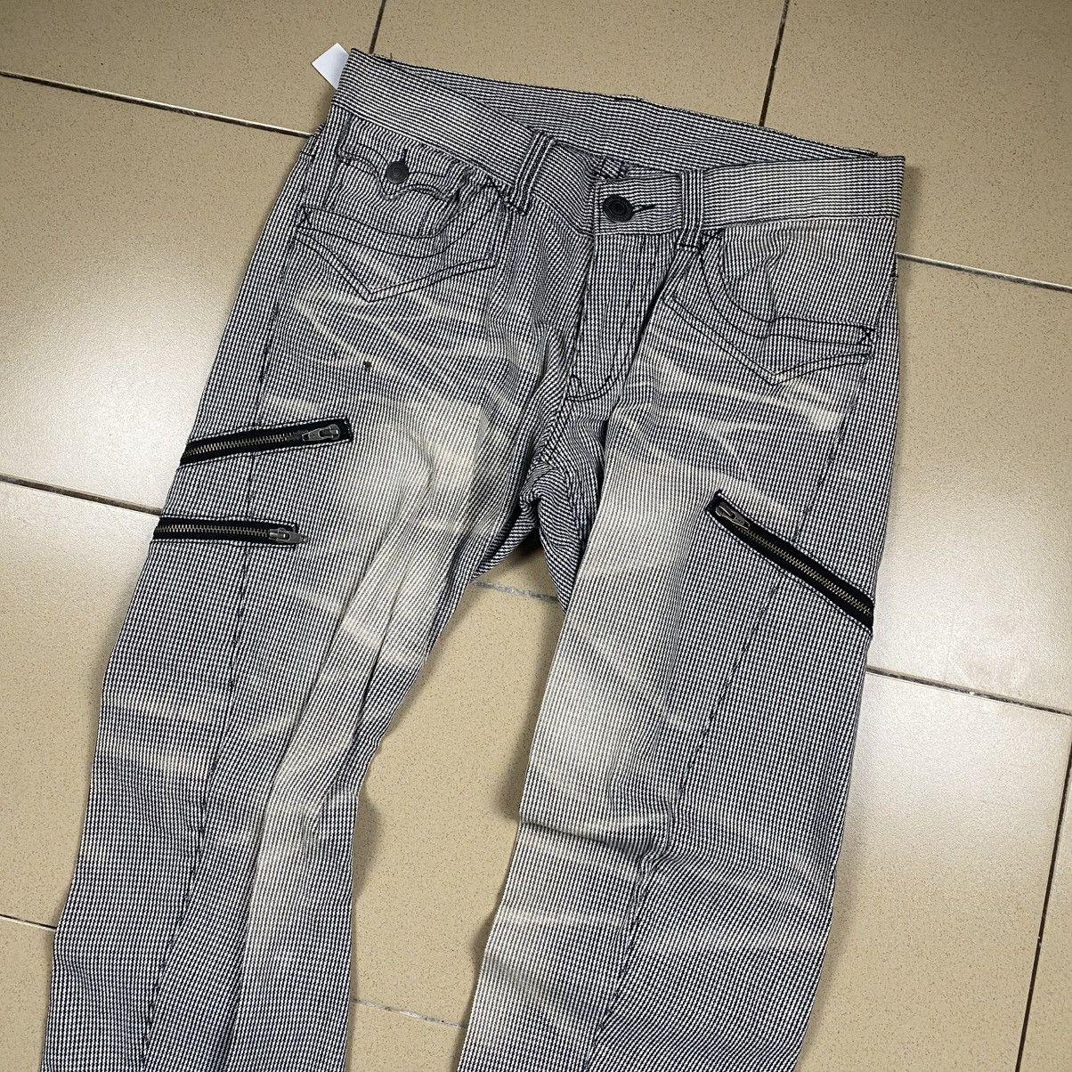 Japanese Brand Vintage y2k Rattle Trap Goth Bondage Hickory Pants Size US 34 / EU 50 - 2 Thumbnail