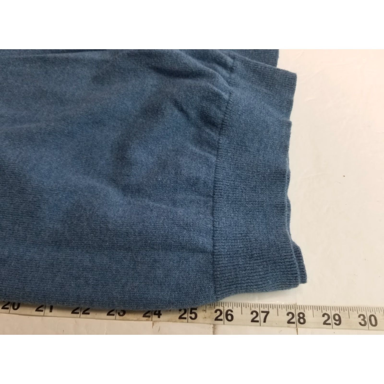 Nordstrom Nordstrom Pullover Sweater 1/4 Zip Men XL Blue Cashmere Cotton Long Sleeve Casual Knit Logo Regular Pullover Winter Fall Golf Label: Nordstrom Size US XL / EU 56 / 4 - 6 Thumbnail