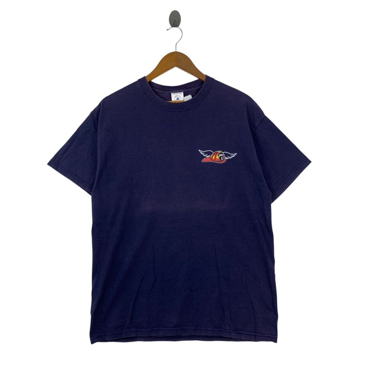 Vintage Vintage FDNY Fallen But Not Forgotten Fire Department Tshirt Size US L / EU 52-54 / 3 - 2 Thumbnail
