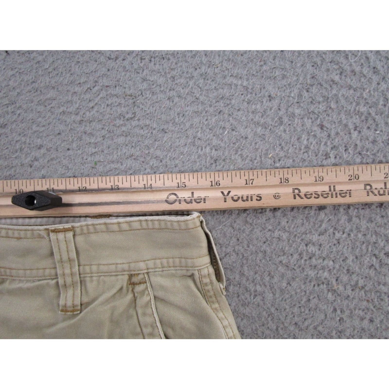 Vintage VINTAGE Aeropostale Cargo Shorts Mens Size 32 Beige Baggy Cotton Cargo Pocket Casual Summer 90s Mens Size US 32 / EU 48 - 4 Thumbnail