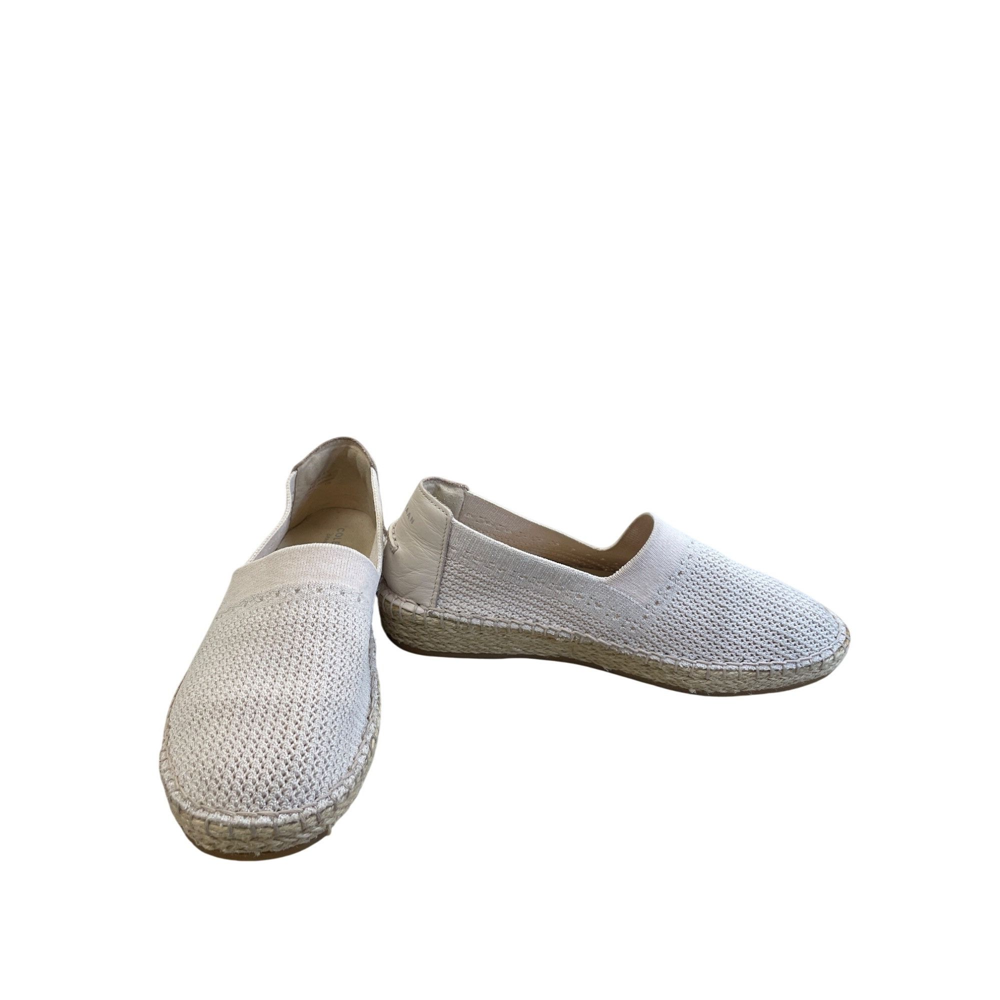 Cole Haan Cole Haan Womens Tan Espadrille Slip-On Loafers Flats Size 8 Size US 8 / IT 38 - 1 Thumbnail