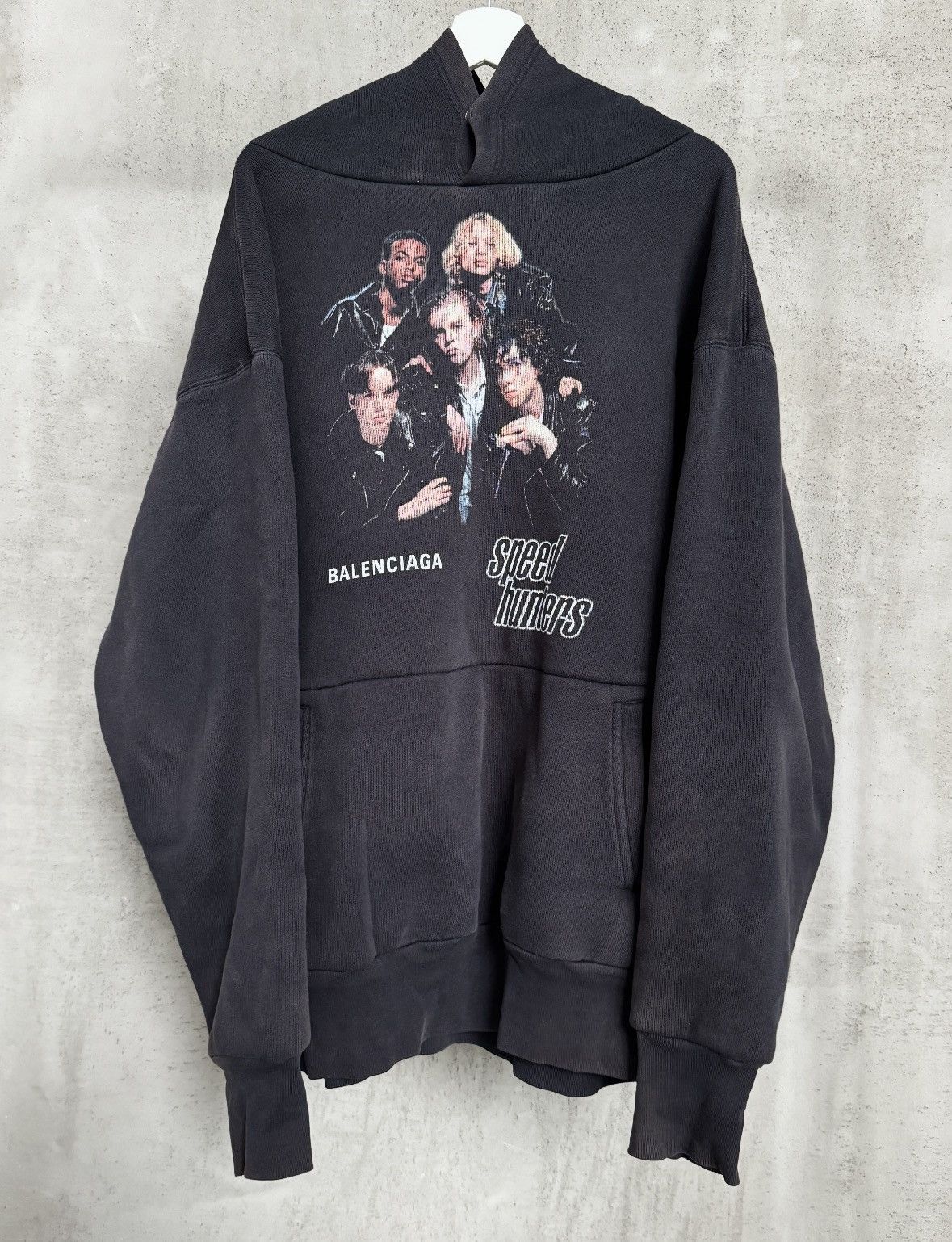 Balenciaga FW18 ‘Speedhunters’ Double Layer Hoodie
