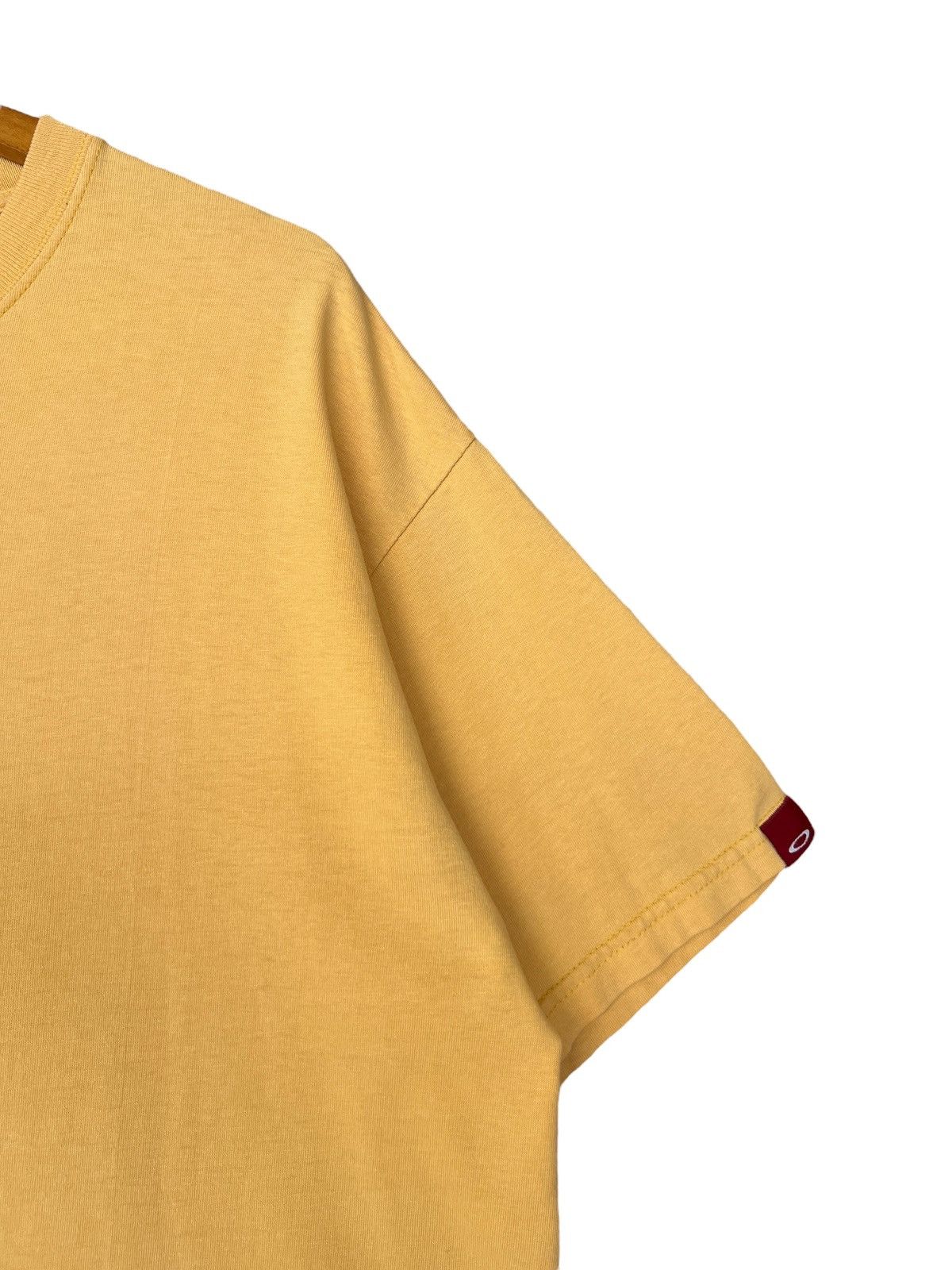 Oakley Vintage Oakley Flame Sunfaded Yellow Shirt Size US XL / EU 56 / 4 - 5 Thumbnail