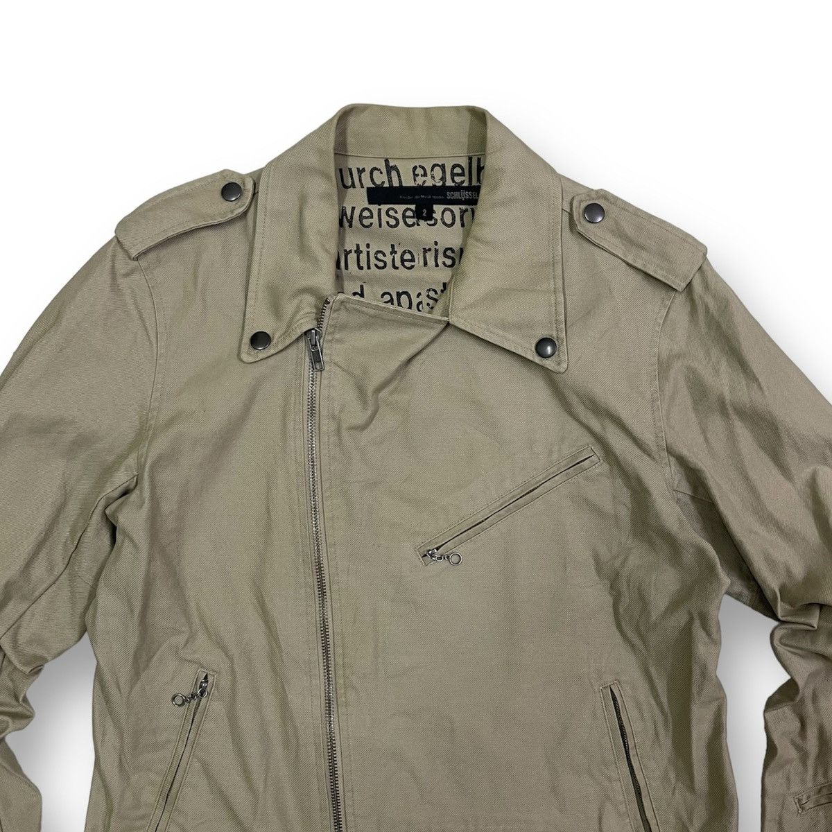 If Six Was Nine 💥FOR SALE💥 Rare Schlussel Tactical Zipper Wording Inside J Size US M / EU 48-50 / 2 - 4 Thumbnail