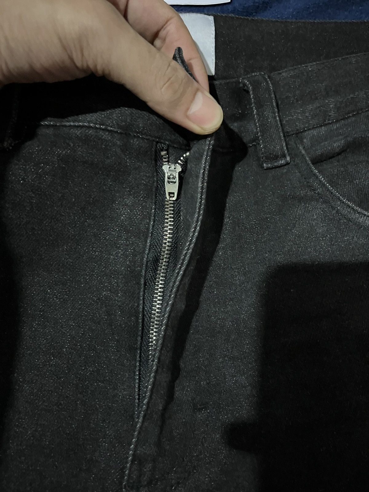 Japanese Brand LILL Skinny Flare Denim Jeans Size US 30 / EU 46 - 11 Thumbnail
