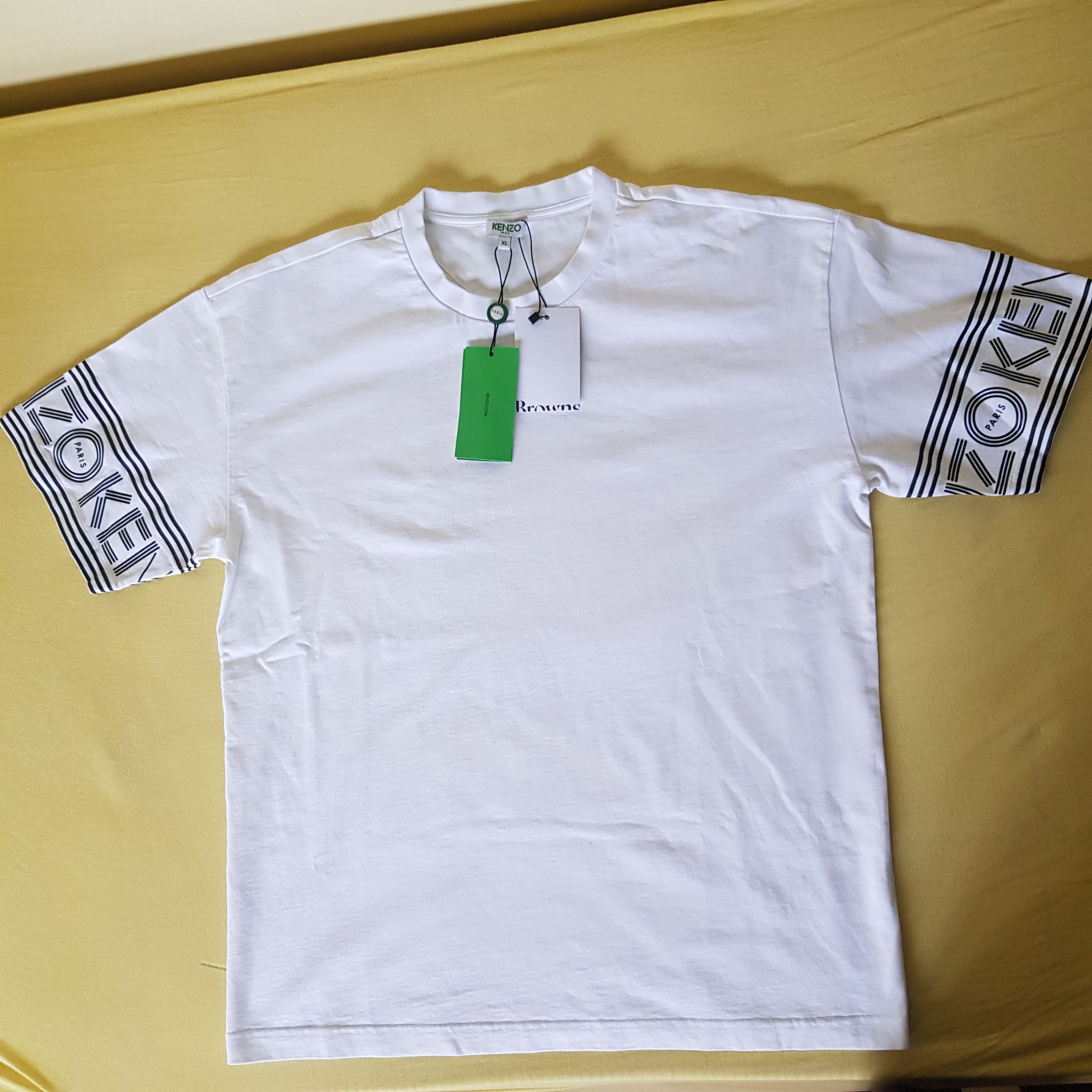 Kenzo Kenzo Sleeve Print Logo T-Shirt Size US XL / EU 56 / 4 - 3 Thumbnail