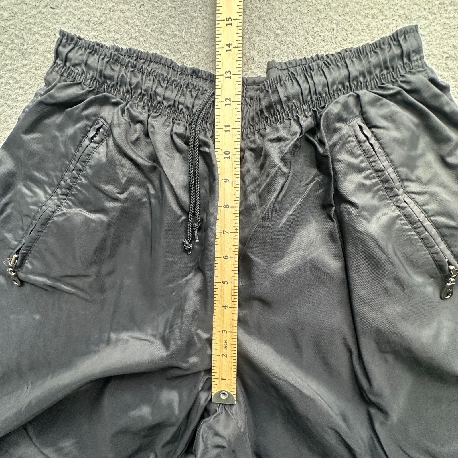 Nike Vintage 90s Nike Cotton Lined Nylon Windbreaker Pants Large Size US 35 - 5 Thumbnail