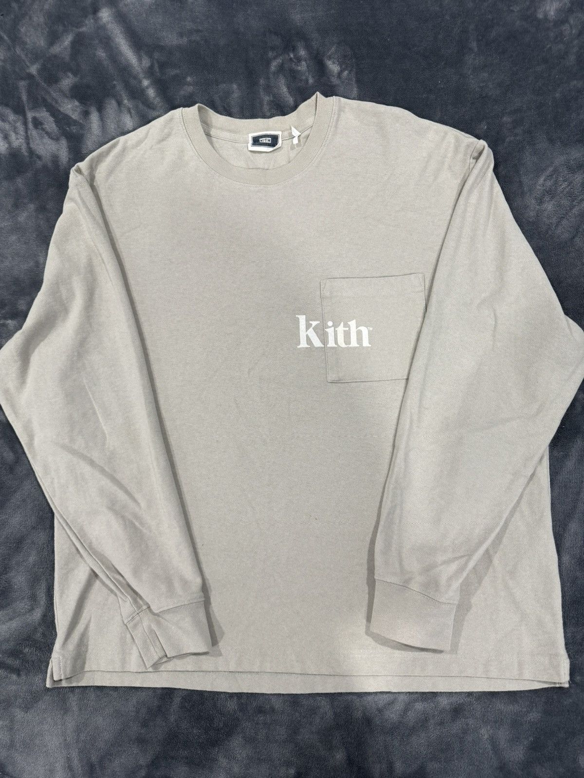 Kith Quinn T Shirt Long Sleeve authentic XL