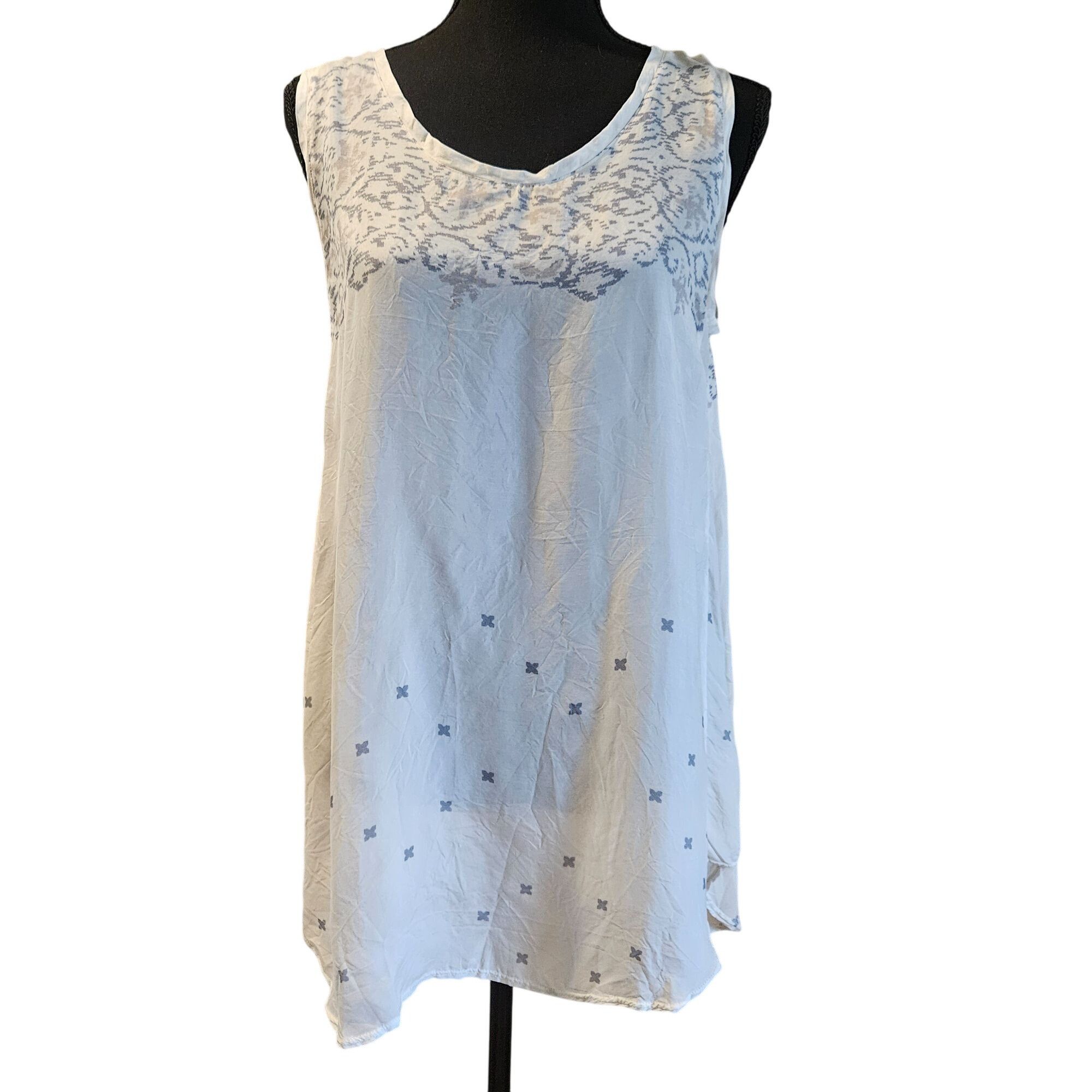 Johnny Was Johnny Was Women’s Ivory S Artisanal Core Cottage Boho Chic Size S / US 4 / IT 40 - 5 Thumbnail