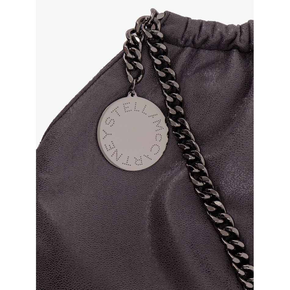 Stella McCartney STELLA MCCARTNEY Falabella Drawstring Gray Shoulder Bag New/ Size ONE SIZE - 3 Thumbnail