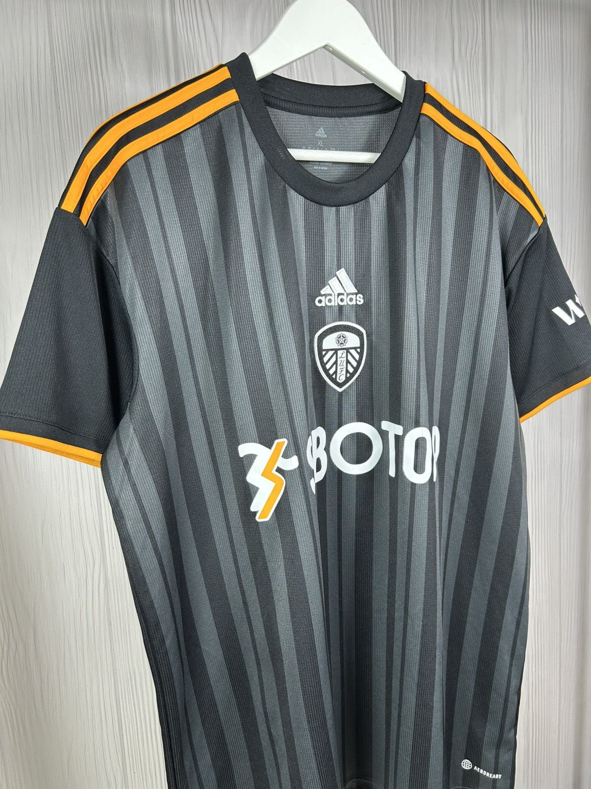 Adidas Leeds United Football Shirt Adidas Away LUFC 2022 XL Size US XL / EU 56 / 4 - 2 Thumbnail