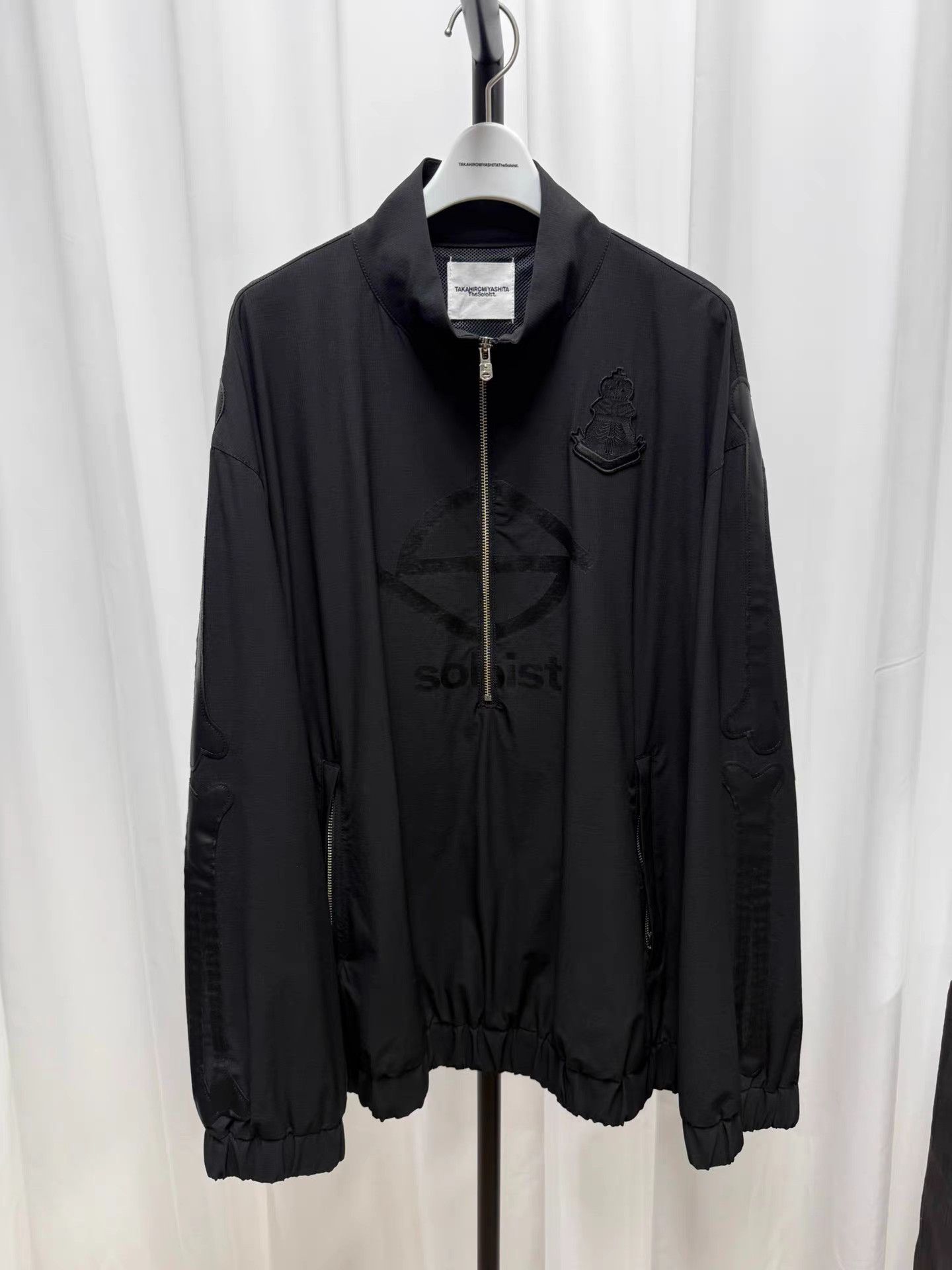 Takahiromiyashita The Soloist. The soloist 24SS Bone Pullover Half-Zip Jacket K20 Size US S / EU 44-46 / 1 - 1 Thumbnail