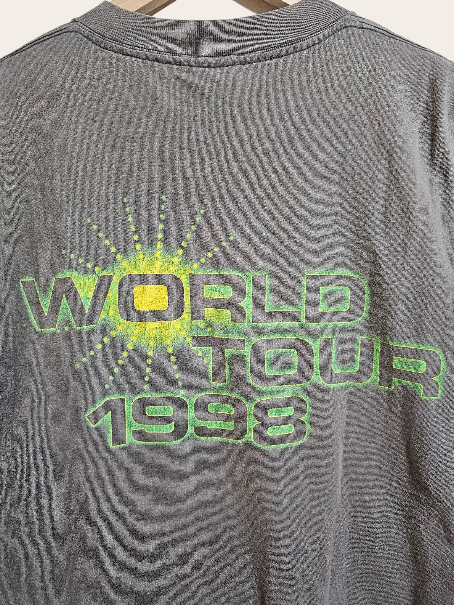 Vintage Lenny Kravitz 1998 Live World Tour Tee Size US M / EU 48-50 / 2 - 5 Thumbnail
