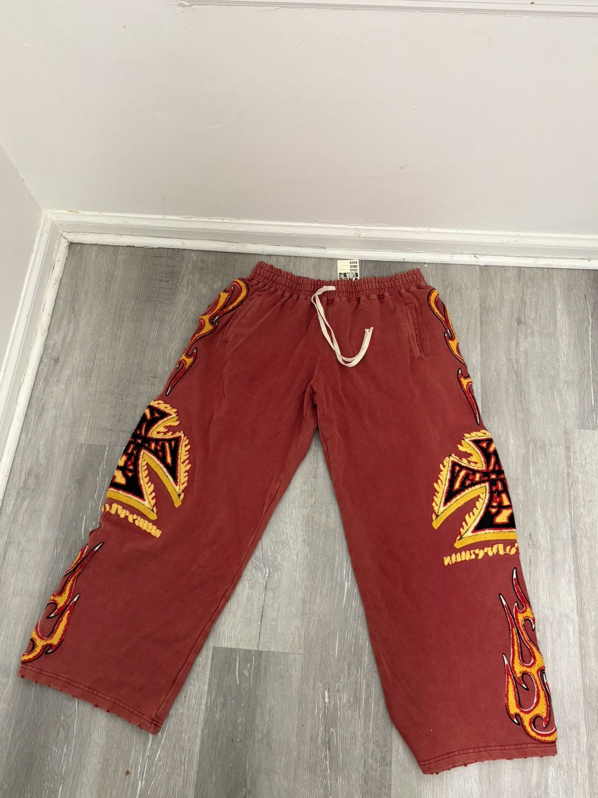 Vale Vale Forever LA Flare Sweatpants Size US 34 / EU 50 - 1 Thumbnail