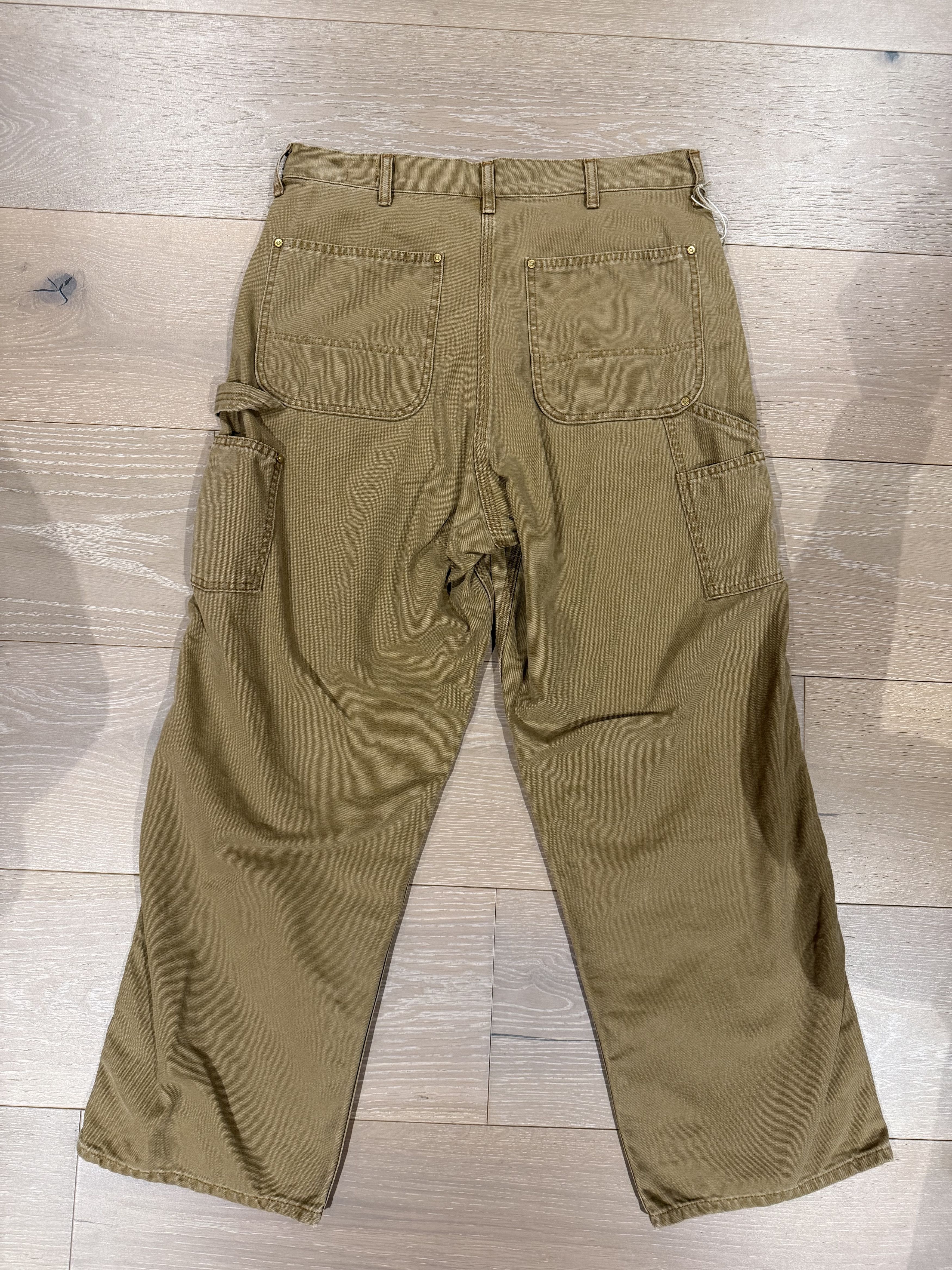 Orslow 💚 Orslow Dad's Fit Painter Pants Brown Size 3 NEW Size US 33 - 7 Thumbnail