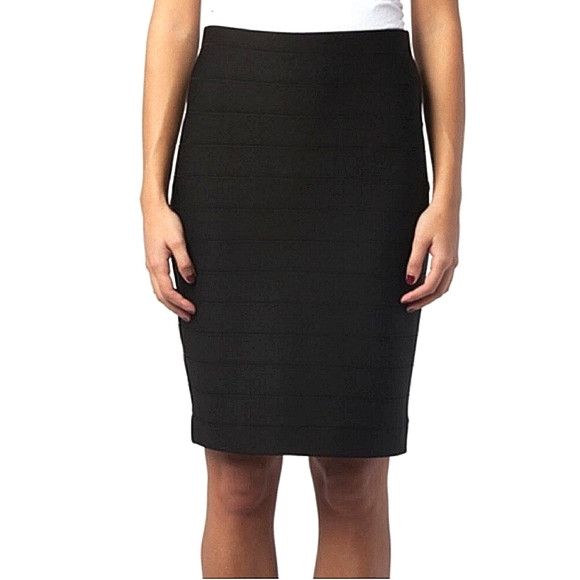 Joseph Ribkoff Essentials Bodycon Pencil Skirt Size 28" / US 6 / IT 42 - 1 Thumbnail