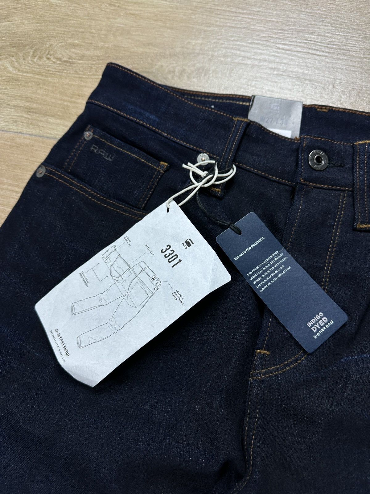 G-Star NEW🏷️ G-Star Raw 3301 Relaxed Denim Jeans Size US 27 - 4 Thumbnail