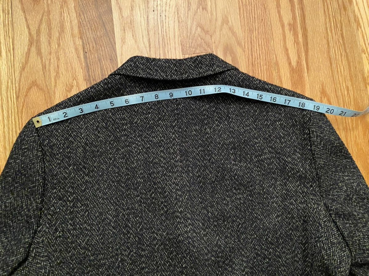 Allen Edmonds Men’s Wool Blend Carter Herringbone Sport Coat Navy/Gray Size 44R - 8 Thumbnail
