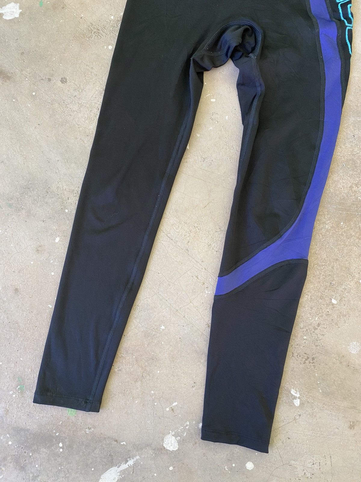 Reebok Reebok Speedwick Compression Leggings Cyber Activewear Size 26" / US 2 / IT 38 - 3 Thumbnail