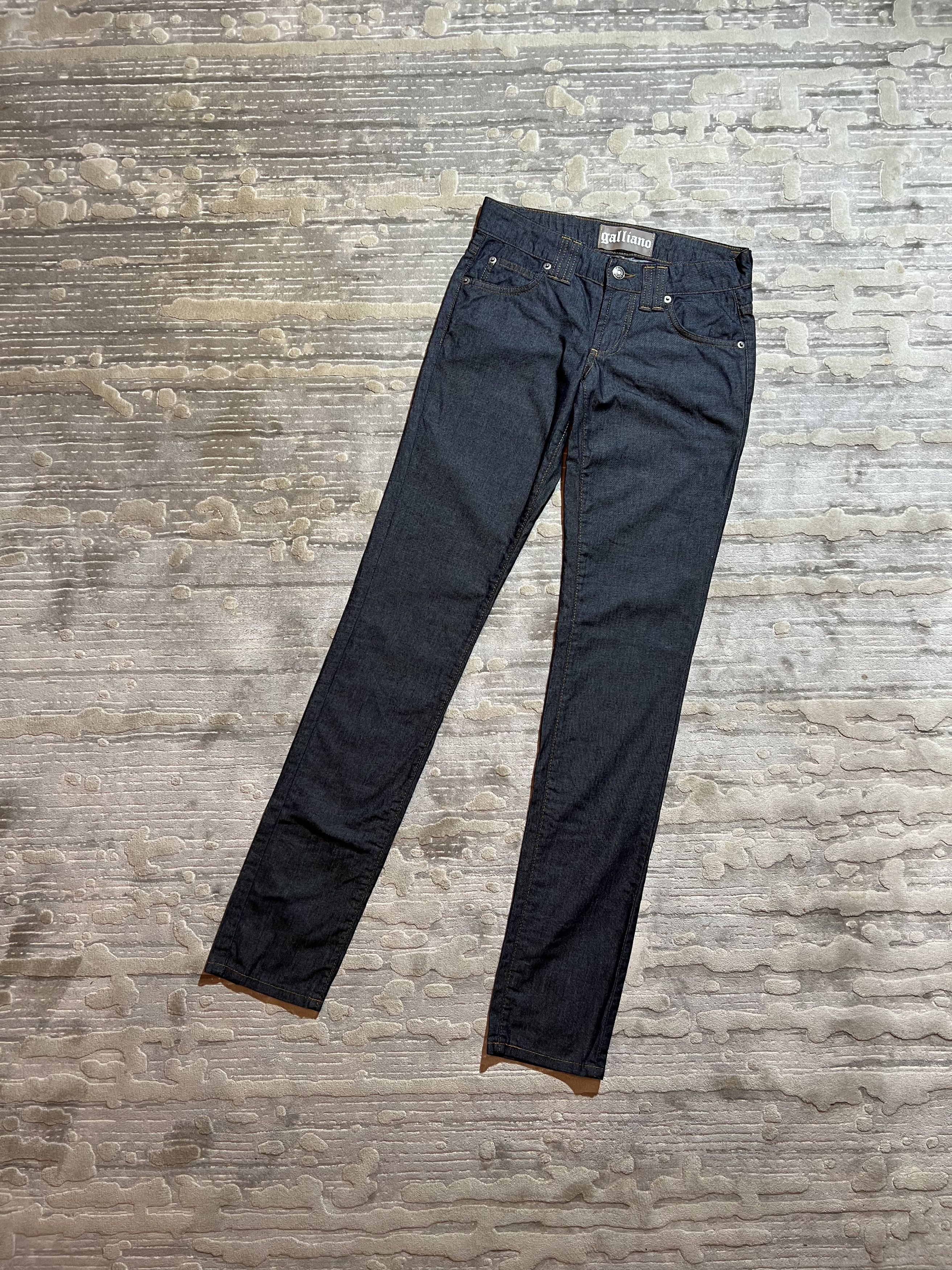John Galliano VTG streetwear Galliano jeans denim vintage pants designer Size 25" / US 0 / IT 36 - 9 Thumbnail