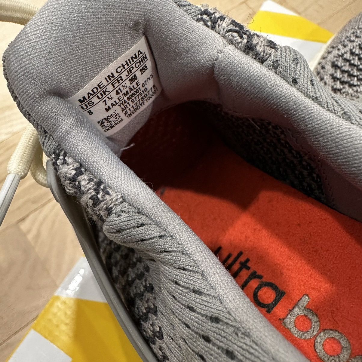 Adidas Adidas ultra boost wool grey Size US 8 / EU 41 - 5 Thumbnail
