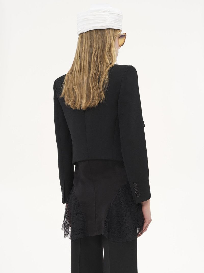 Chloe o1loc1c10226 Jacket in Black Size S / US 4 / IT 40 - 4 Thumbnail