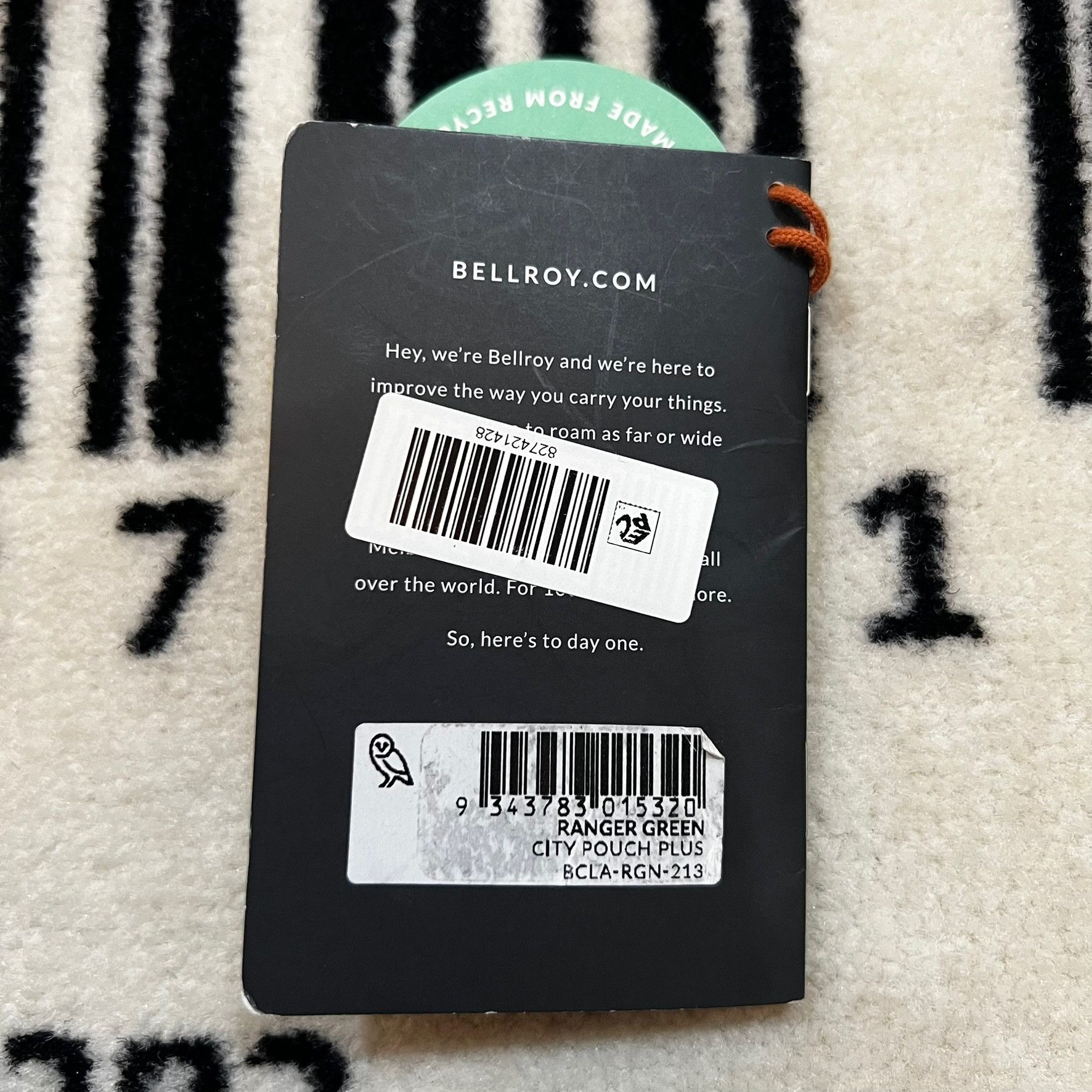 Bellroy Bellroy City Pouch Plus Crossbody Bag - Ranger Green. Size ONE SIZE - 12 Thumbnail
