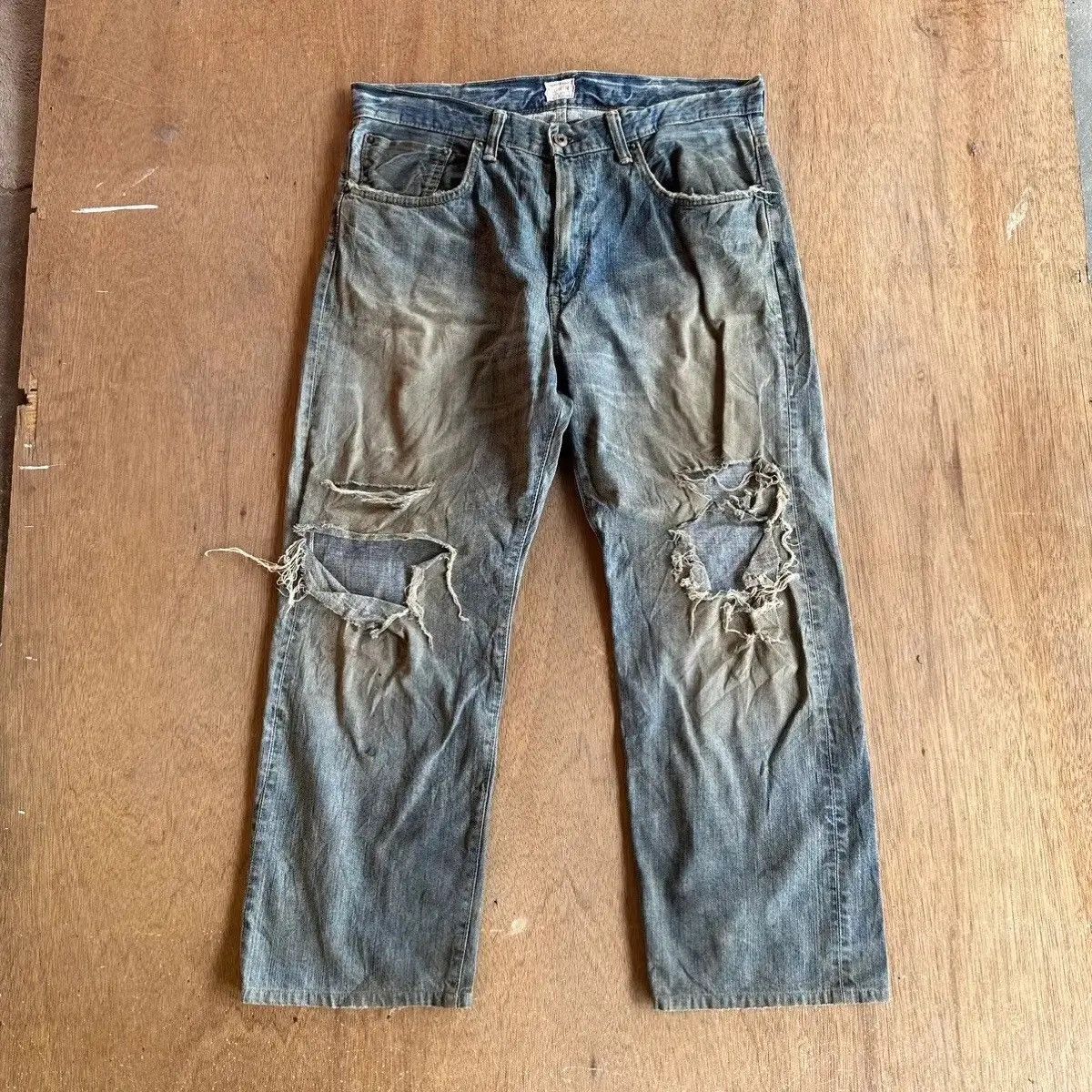 Stussy × Vintage Vintage Stussy Denim Red Line | Grailed