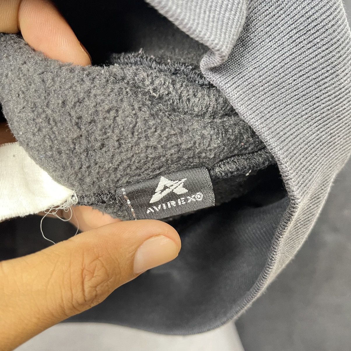 Avirex Vintage Avirex Big Logo Zip Sweatshirt Size US M / EU 48-50 / 2 - 10 Thumbnail