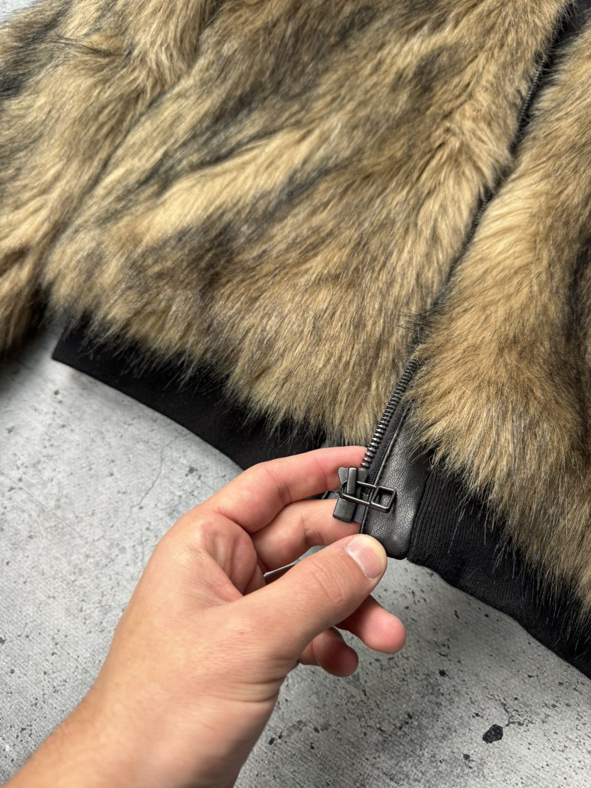 If Six Was Nine If Six Was Nine Uniqlo Japanese Brend Fur Faux Jacket Size S / US 4 / IT 40 - 5 Thumbnail