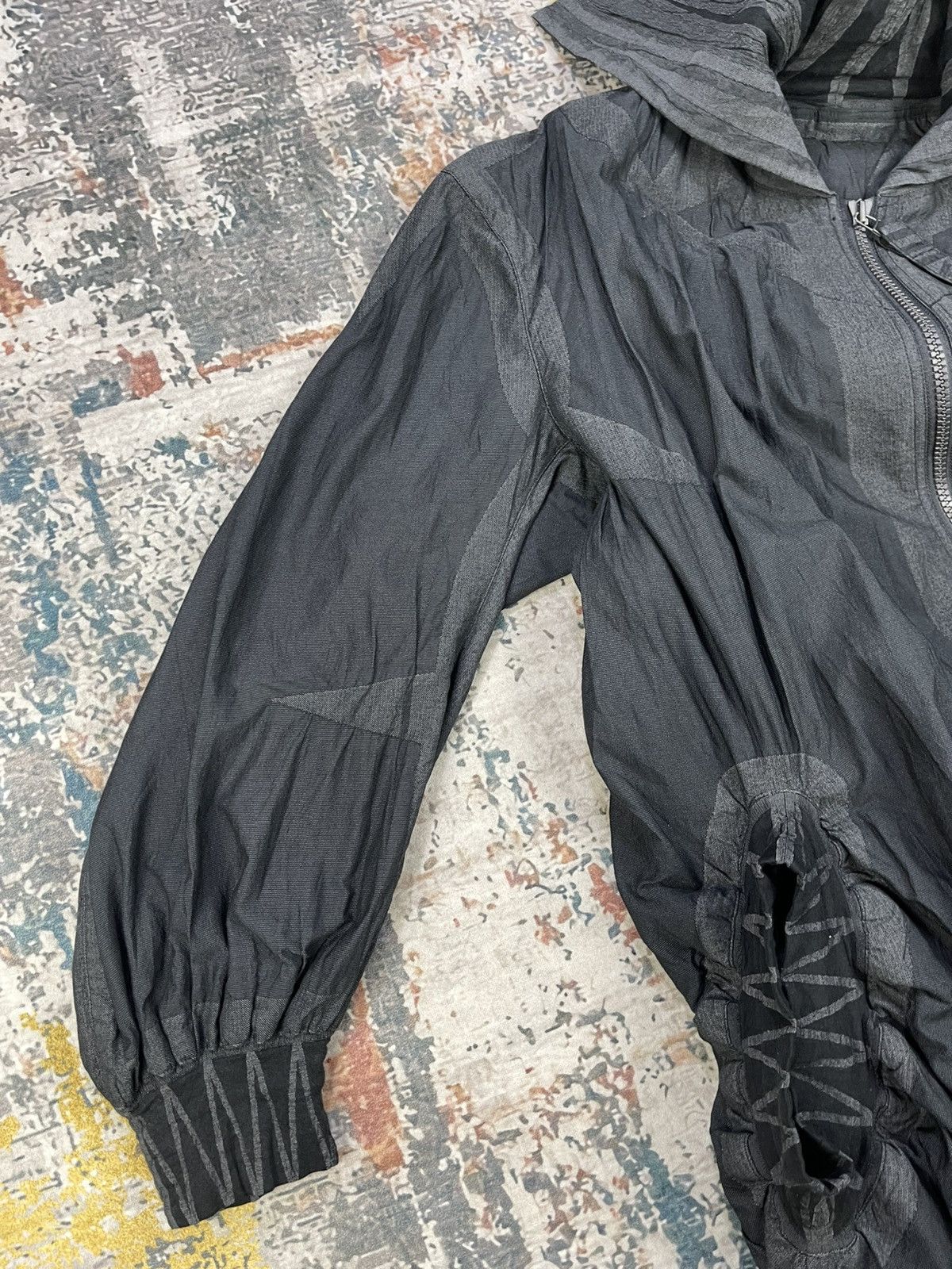 Issey Miyake Issey Miyake A-POC FA002 Ruffle Balloon Jacket Size US M / EU 48-50 / 2 - 10 Thumbnail