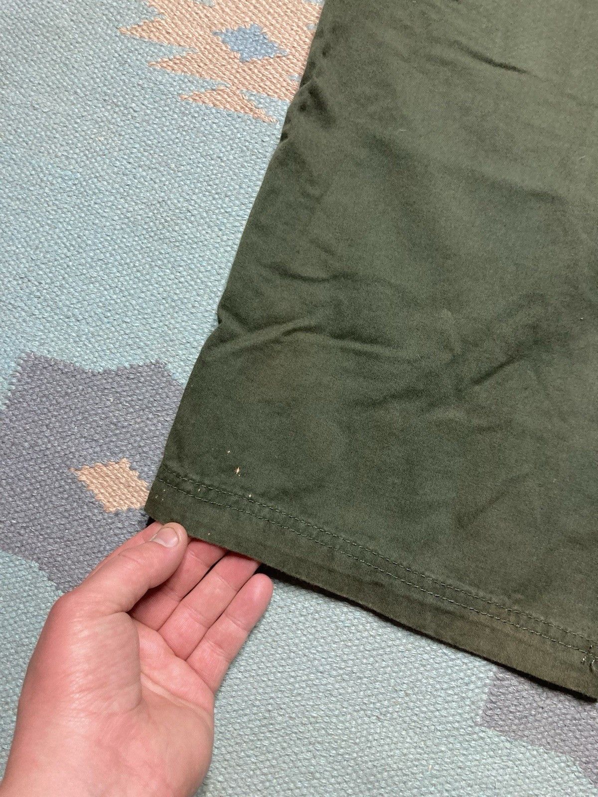 Vintage y2k cargo pants beyond the limit BTL baggy skater army 40x31 Size US 40 / EU 56 - 7 Thumbnail