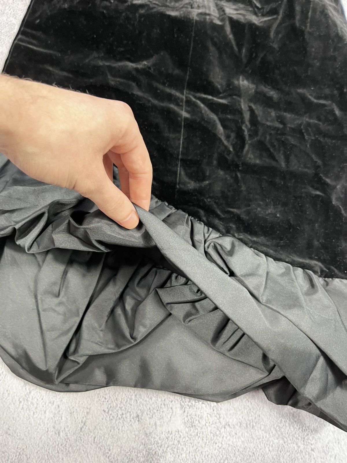 Other Vintage Y2K Velour asymmetric midi skirt opium size 36 Size 25" / US 0 / IT 36 - 4 Thumbnail