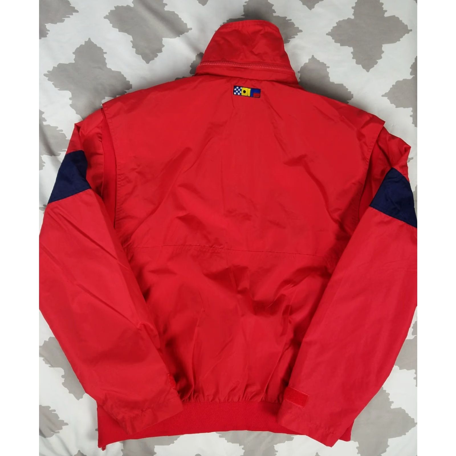 Nike VINTAGE Nike Air 80s Windbreaker Jacket Mens L Red 80s Nike Air Vintage Bomber Pullover Size US L / EU 52-54 / 3 - 5 Thumbnail