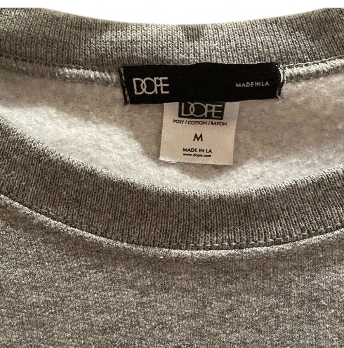 Other Tha Alumni X DOPE Gray Crewneck Sweater Mens Medium Size US M / EU 48-50 / 2 - 4 Thumbnail