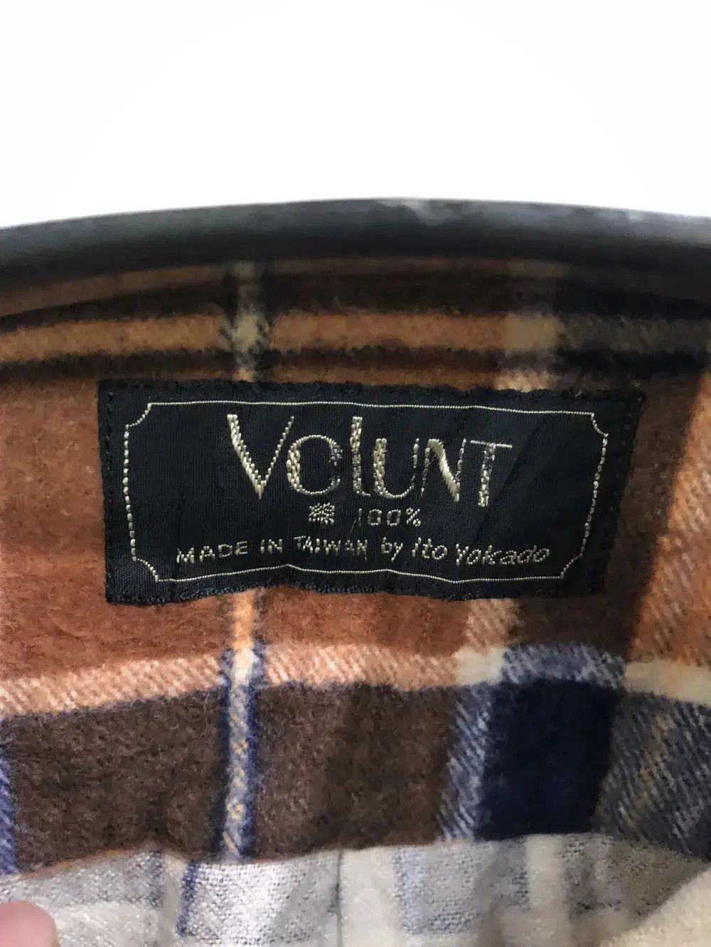 Vintage Vintage Volunt Plaid Tartan Flannel Shirt 👕 Size US S / EU 44-46 / 1 - 3 Thumbnail