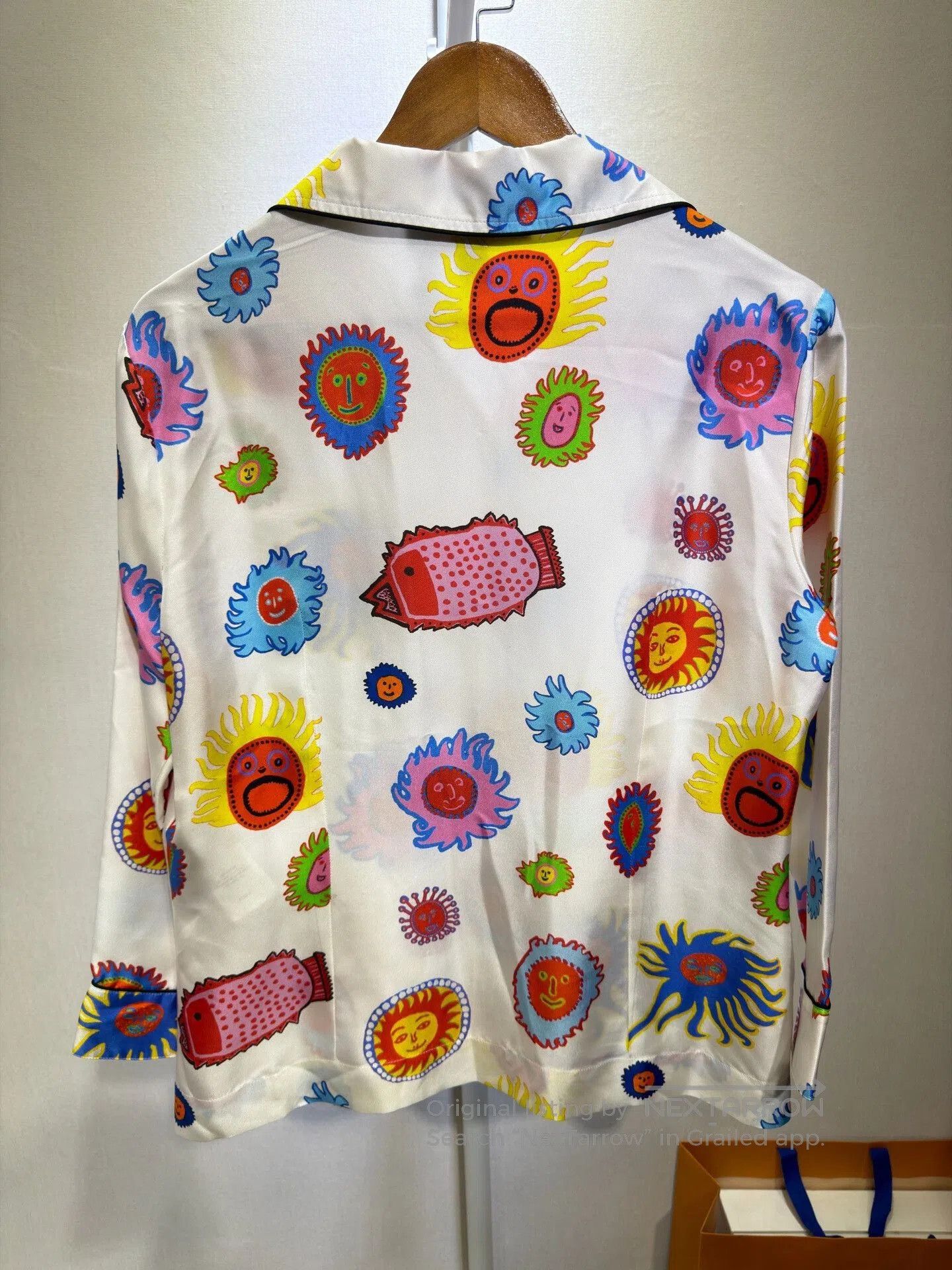 Louis Vuitton Louis Vuitton YAYOI Kusama Silk Shirt Pajamas. Size M / US 6-8 / IT 42-44 - 2 Thumbnail