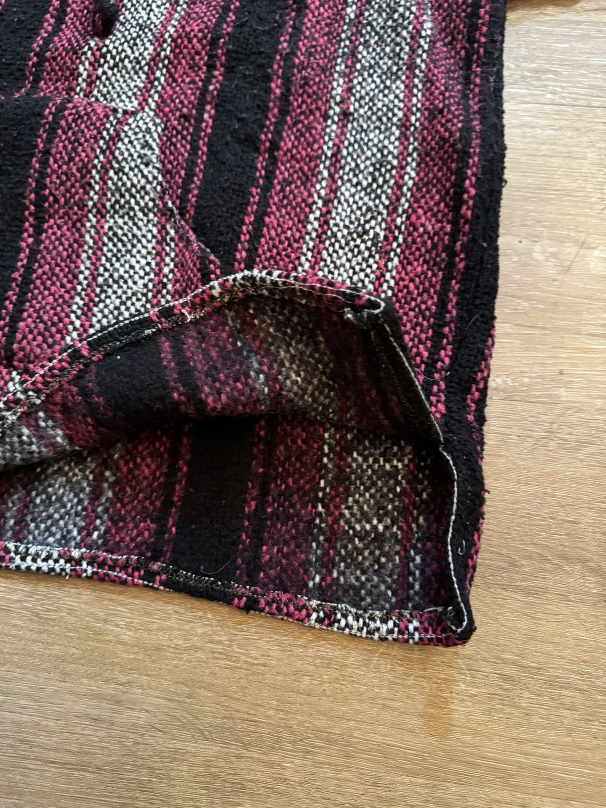 Heimat Textil Vintage 90s Mexican Drug Rug KAPITAL Style The Dude Pullover Size US M / EU 48-50 / 2 - 10 Thumbnail