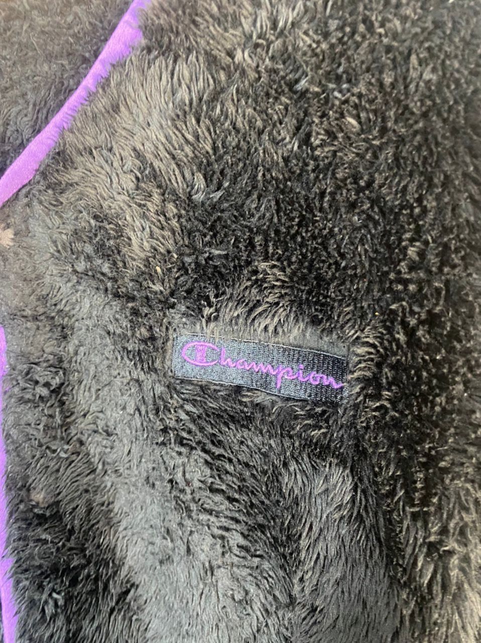 Champion Champion spellout fleece snap button cardigan sweater Size US M / EU 48-50 / 2 - 4 Thumbnail
